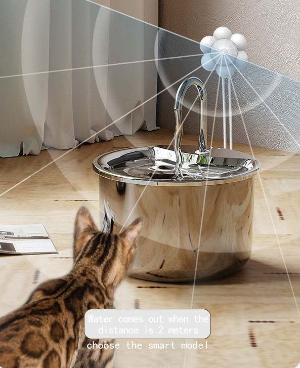 Continuous water circulation (optional automatic water detection)