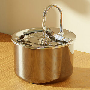 Dome-Shaped Smart Pet Water Fountain: Plug-in Circulating System for Fresh, Filtered Water