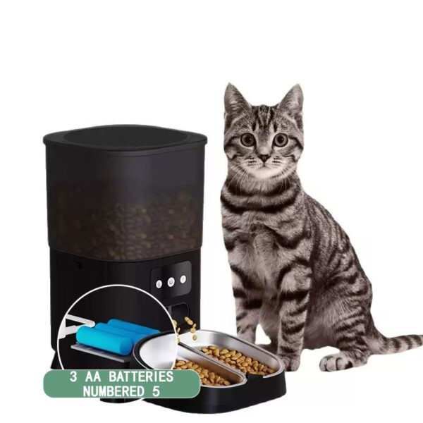 LJ-020-045L-WF Square Grain Storage Model Pet Intelligent Feeder