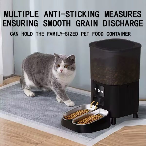 LJ-020-045L-WF Square Grain Storage Model Pet Intelligent Feeder