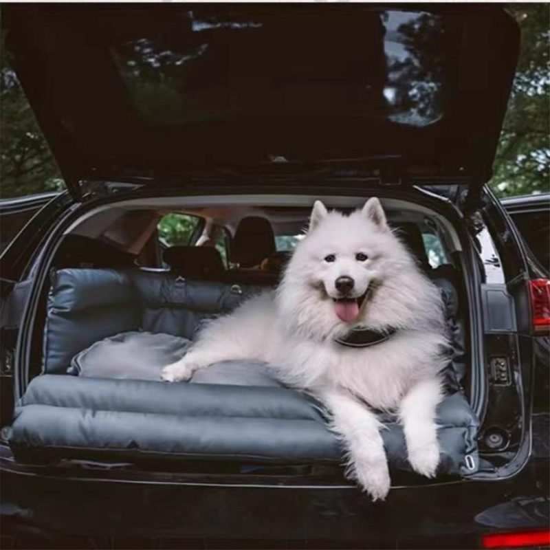 Carriage for pet rest - Leather extra-large pet-proof outdoor kennel LJ-GW-026 - Image 4