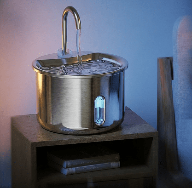 How to use the intelligent pet water dispenser to improve the drinking habits of cats?