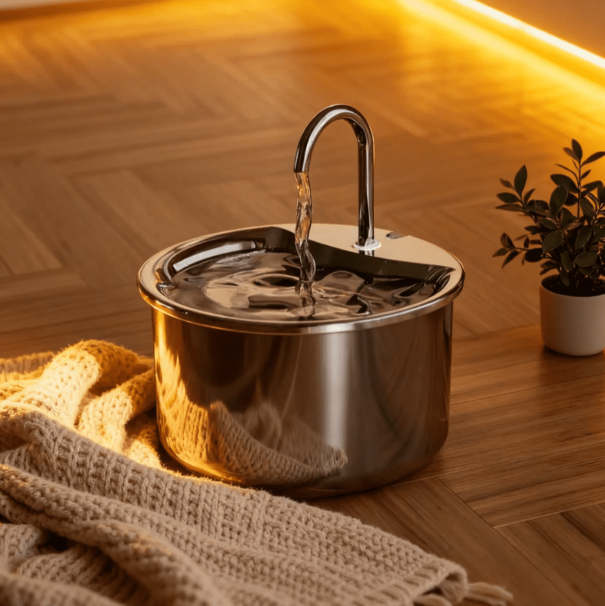 Why do cats always refuse to drink water? How can smart Pet Water dispenser overcome the water anxiety of multi-cat families and travelers