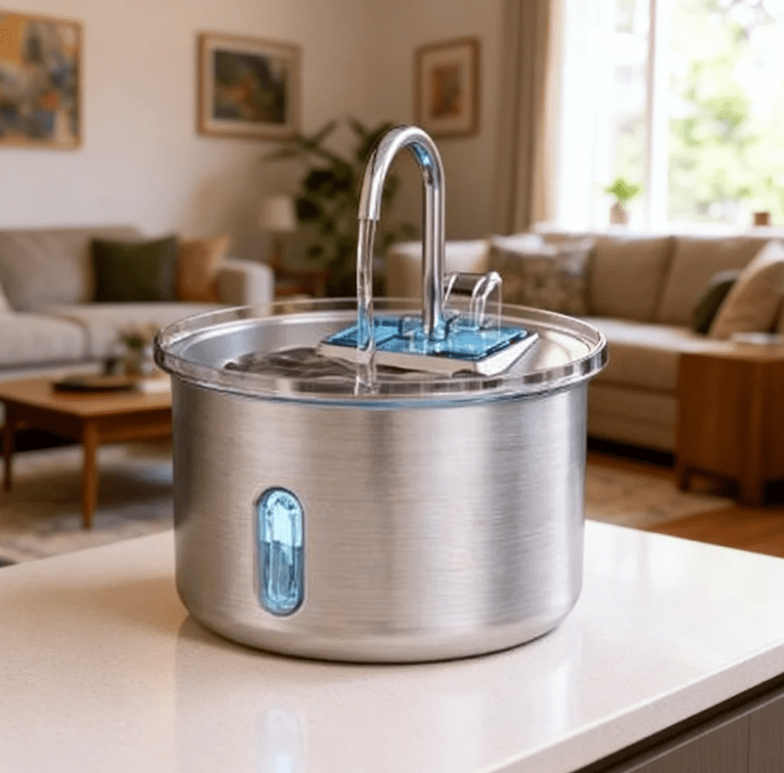 The pet always spills the water bowl? You might have been ignoring the real problem all along