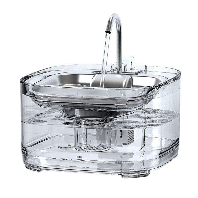 Ultra-large capacity visual pet smart water dispenser, suitable for multiple pets or large dogs