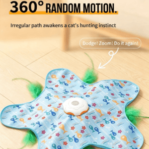 Automatic Hide and Seek Cat Toy | Interactive Feather Toy OEM Wholesale - Image 5