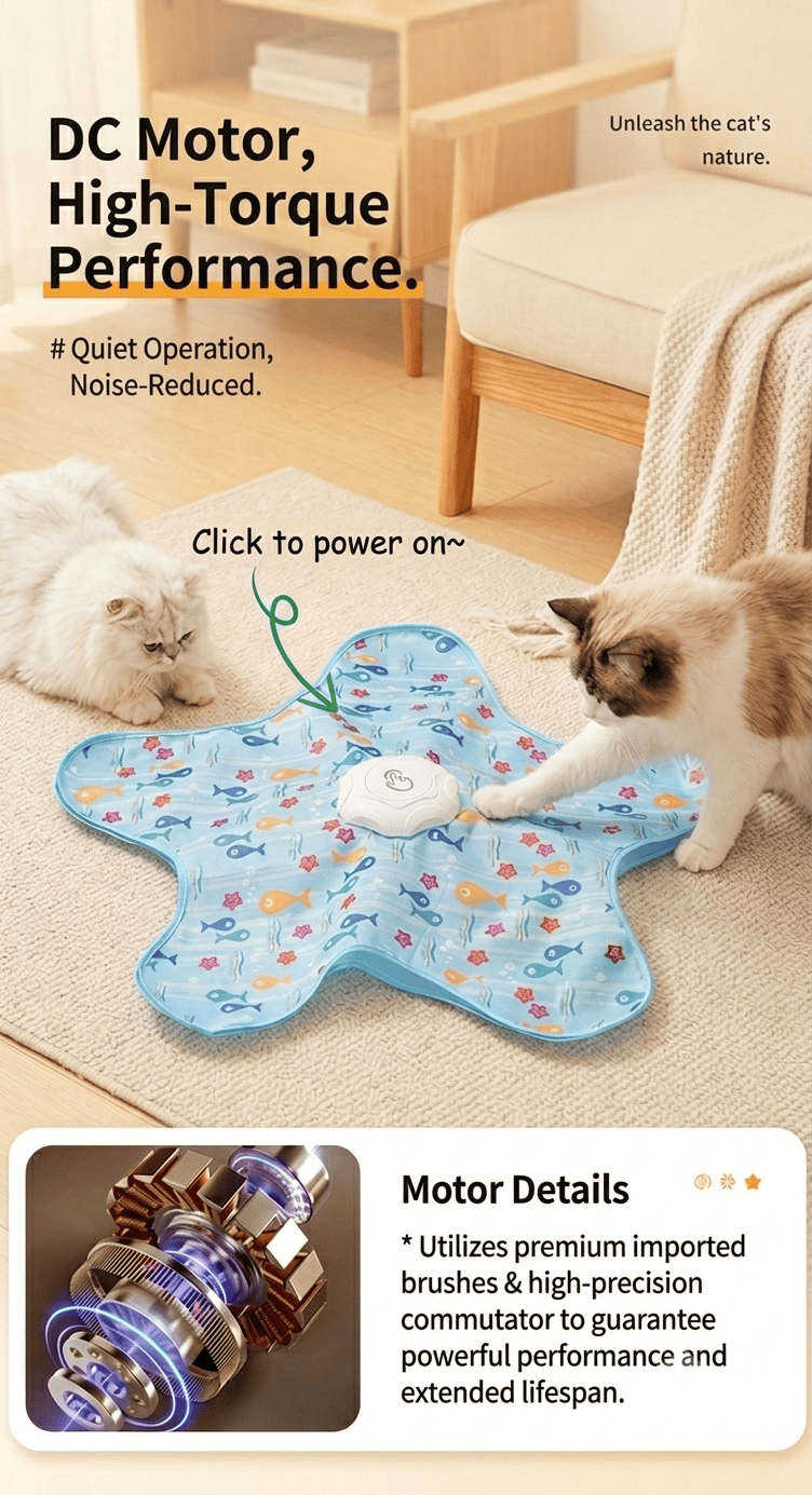 Automatic Hide and Seek Cat Toy | Interactive Feather Toy OEM Wholesale - Image 8