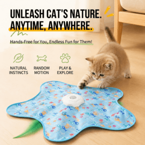 Automatic Hide and Seek Cat Toy | Interactive Feather Toy OEM Wholesale - Image 10