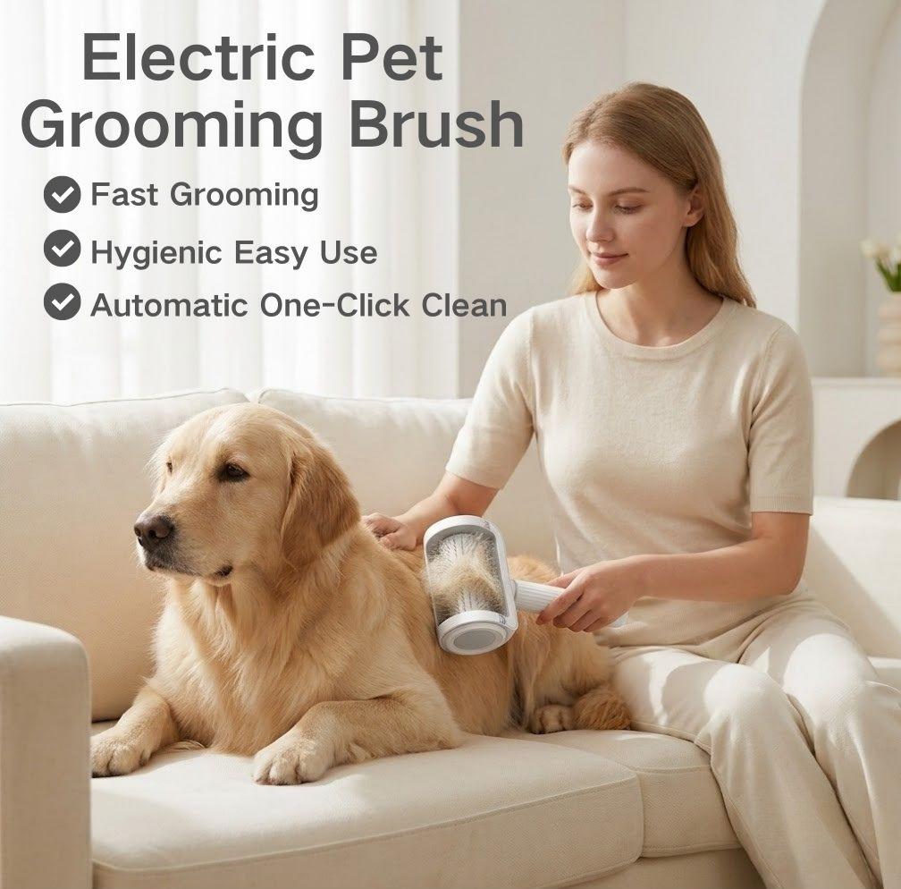 Self-Cleaning Cat Brush