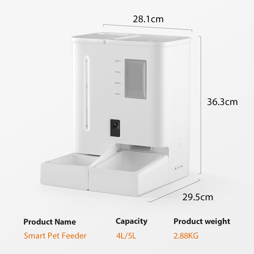 Smart 2-in-1 Automatic Pet Feeder and Water Dispenser | OEM/ODM Wholesale Supplier - Image 9