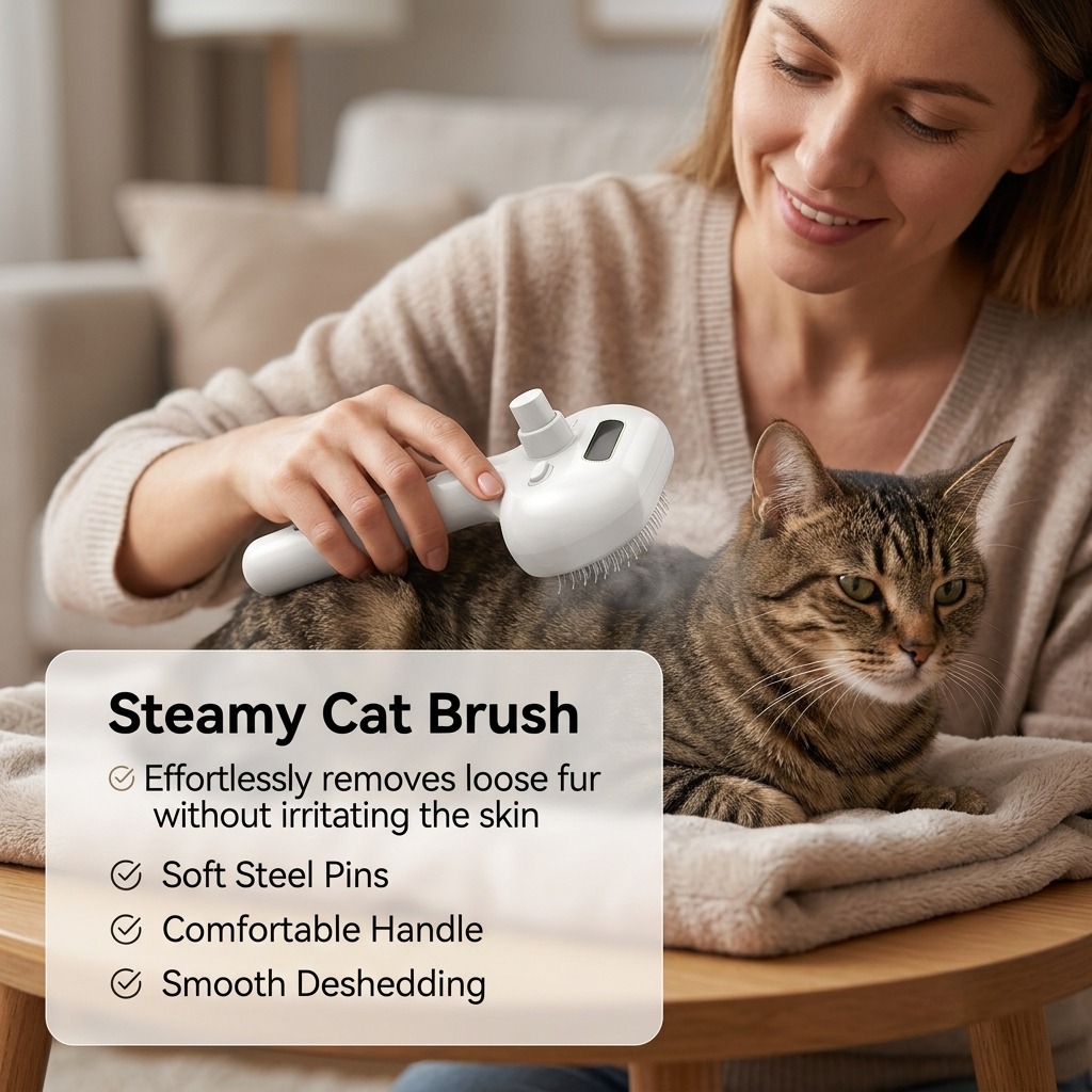 Pet Steam Brush: A B2B Guide for Pet Brands and Wholesale Buyers