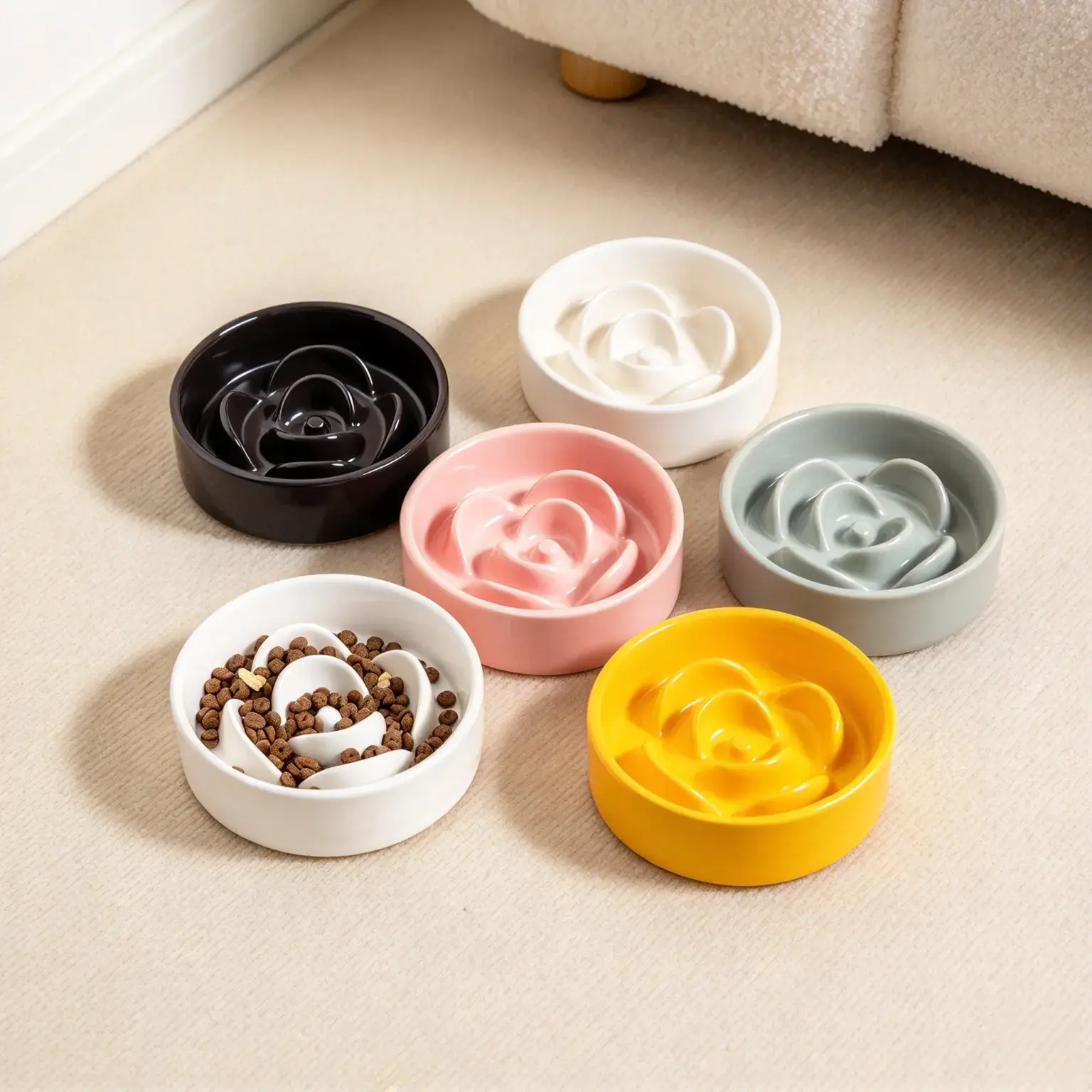 How to Choose a Ceramic Slow Feeder Dog Bowl for Your Pet Brand