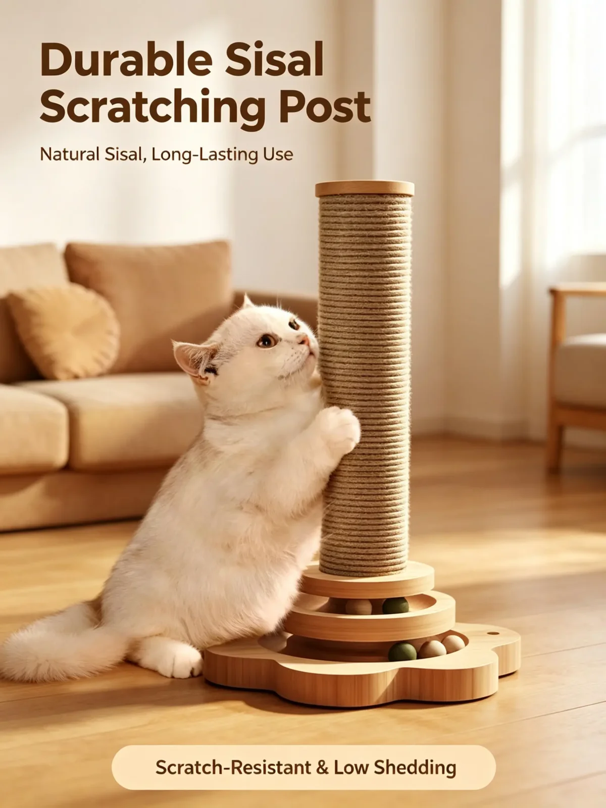 Natural Sisal for Scratching