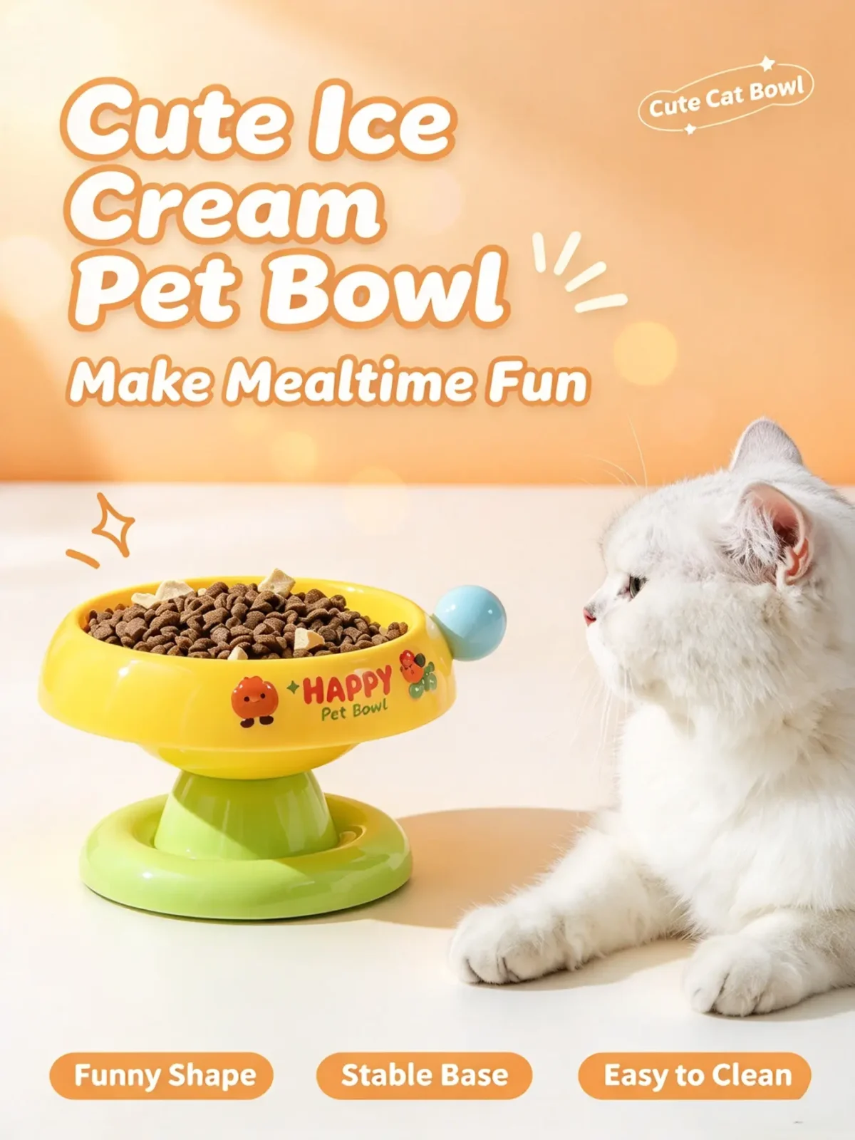 Cute Ice Cream-Inspired Design